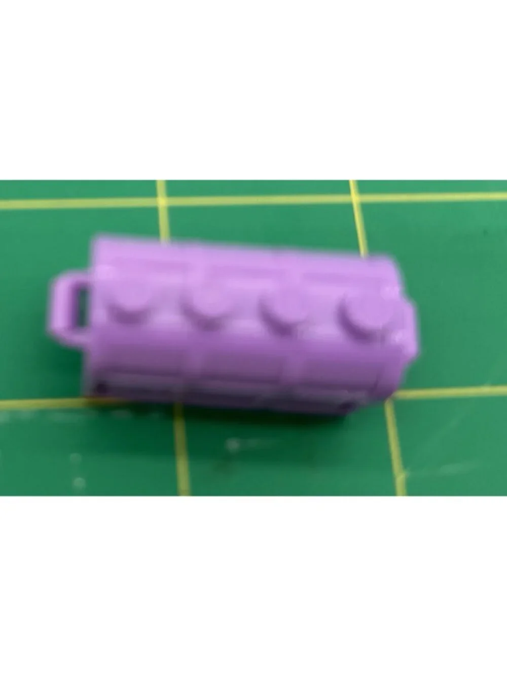 Lego 4738 Purple Treasure Chest Replacement With “Diamond”